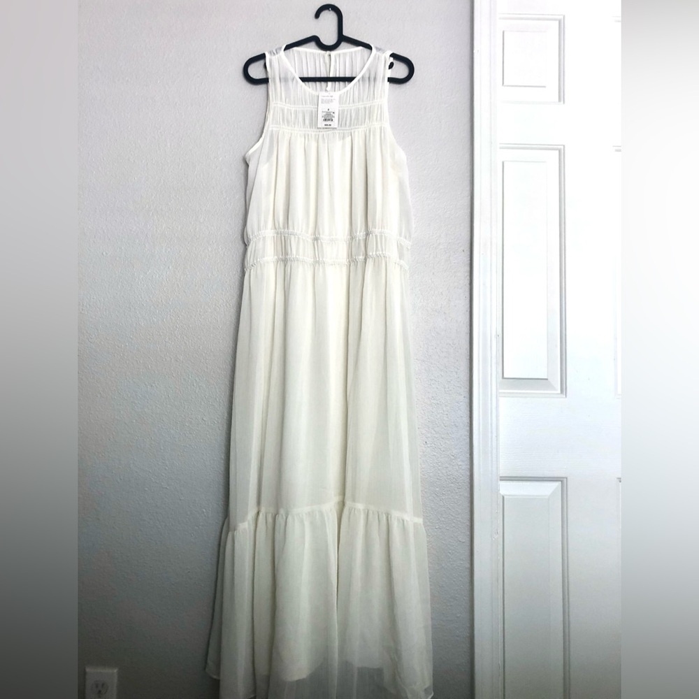 NWT a new day Ivory Maxi Sundress